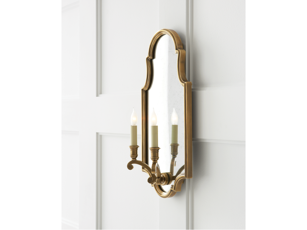 Sussex Medium Framed Double Sconce - main image