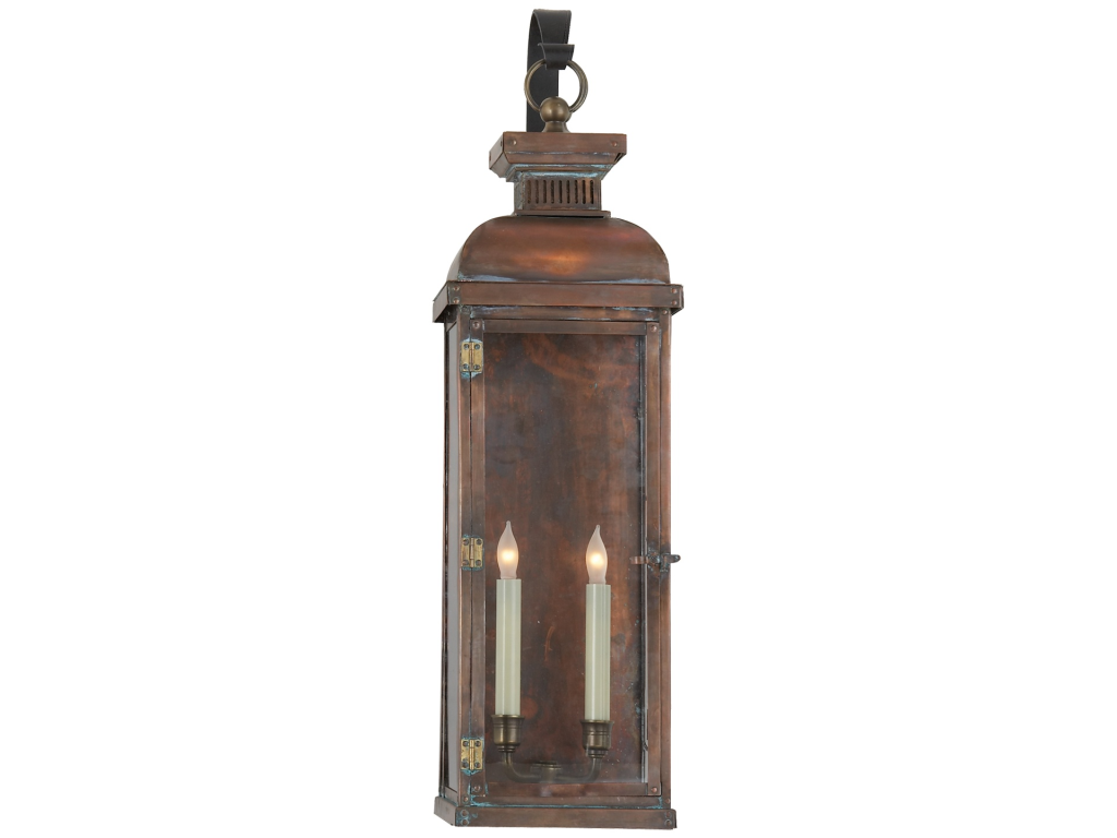 Suffork Tall Scroll Arm Lantern - main image