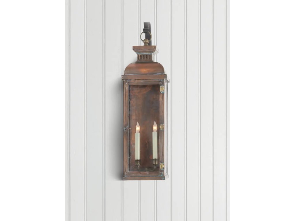 Suffork Tall Scroll Arm Lantern - image 1