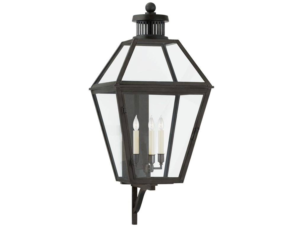Stratford Large Bracketed Wall Lantern (Open Box) - main image