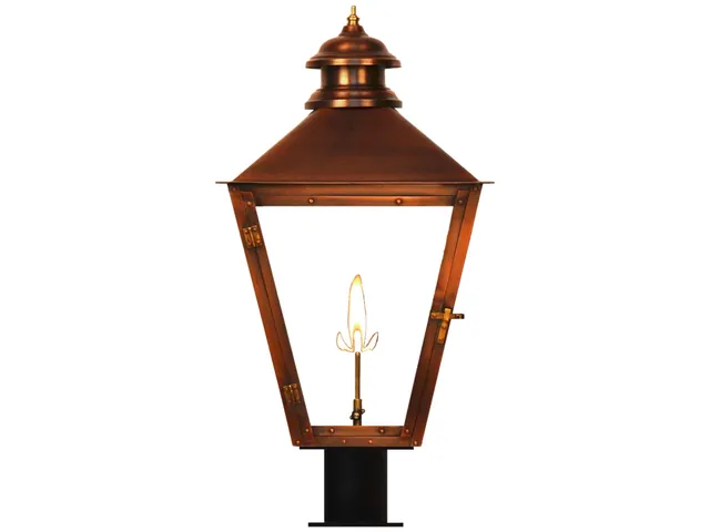 Adams Street 18.5" Post Fitter Lantern