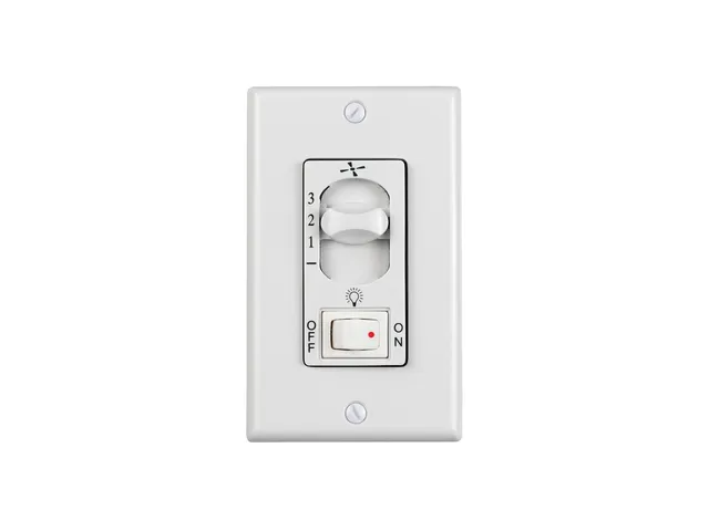 3 - Speed Wall Control with On/Off Light Switch