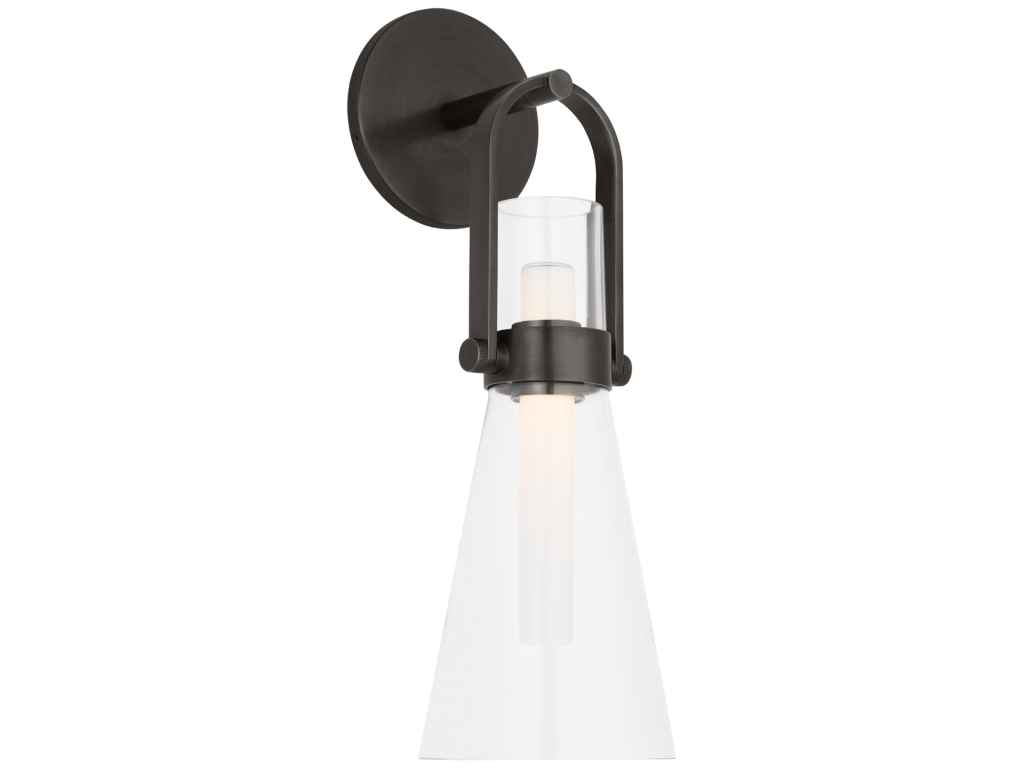 Larkin Medium Conical Bracketed Sconce - main image