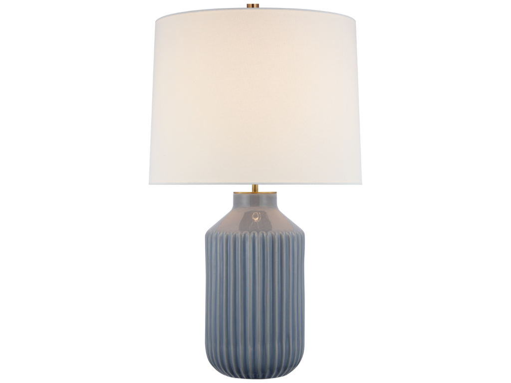 Braylen Medium Ribbed Table Lamp (Open Box) - image 1