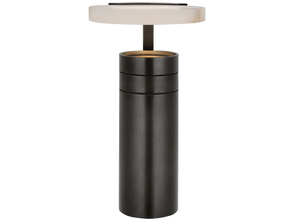 Melange 9" Rechargeable Floating Disc Accent Lamp - image 2