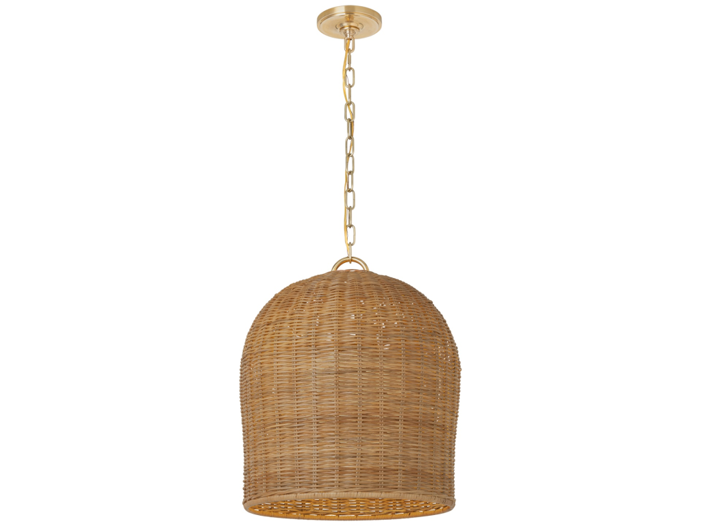 Nancy 18" Woven Hanging Shade - main image