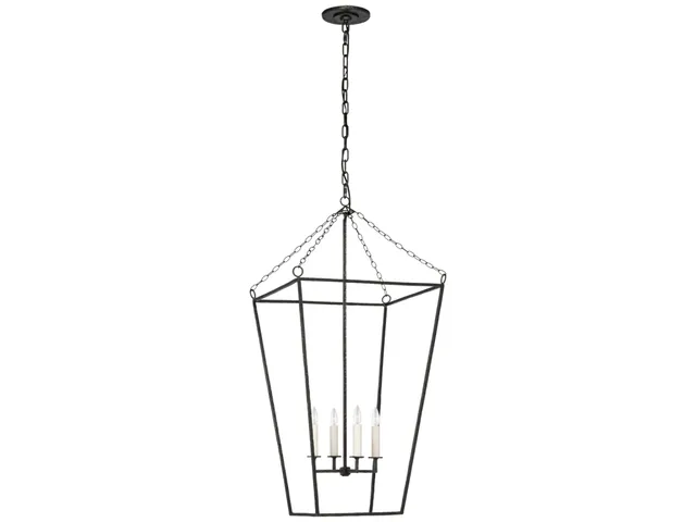 Malloy 18" Open Frame Forged Lantern