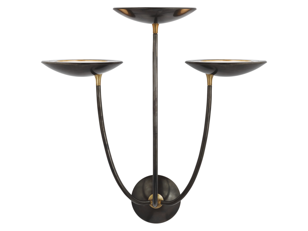 Keira Large Triple Sconce (Open Box) - image 1