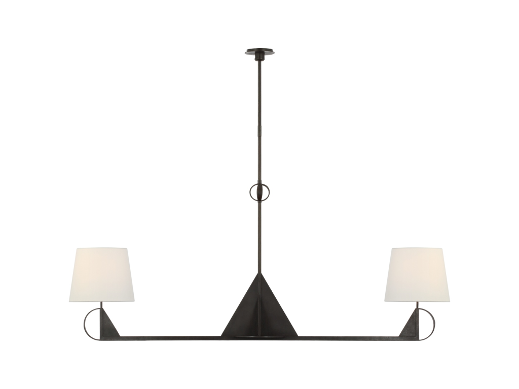 Auxerre Extra Large Blacksmith Linear Chandelier - main image