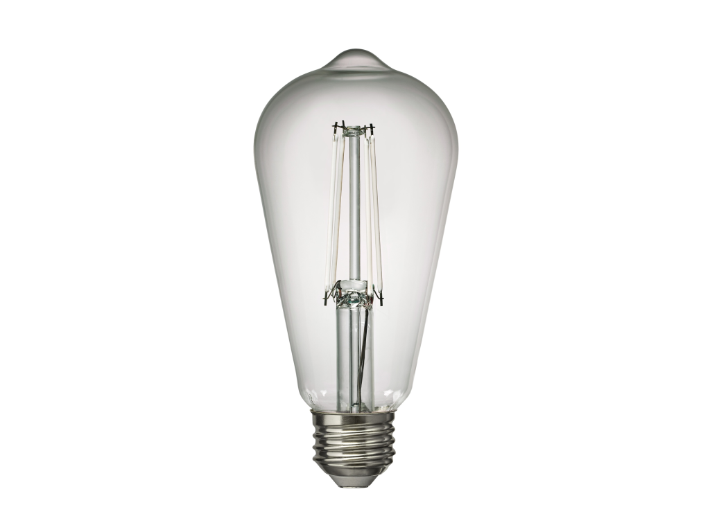 E26 ST19 CLEAR 8W 850LM - image 1