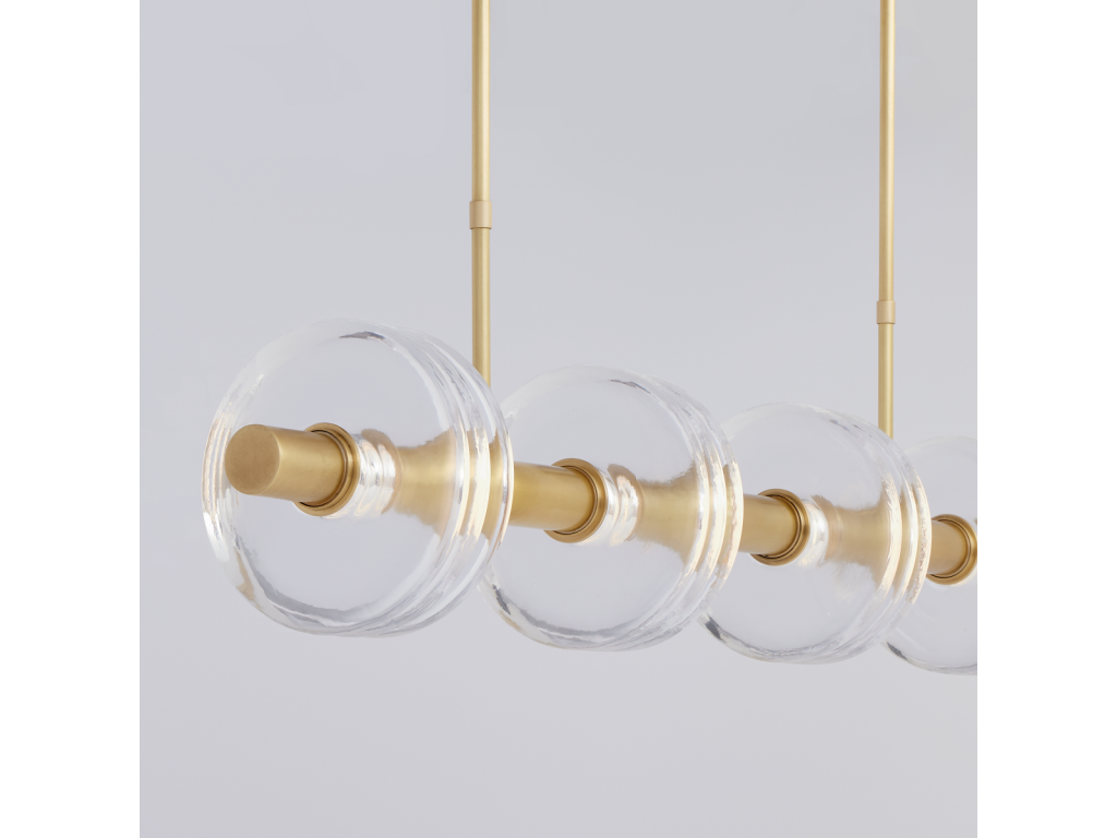 Laurel Large Linear Chandelier - image 1