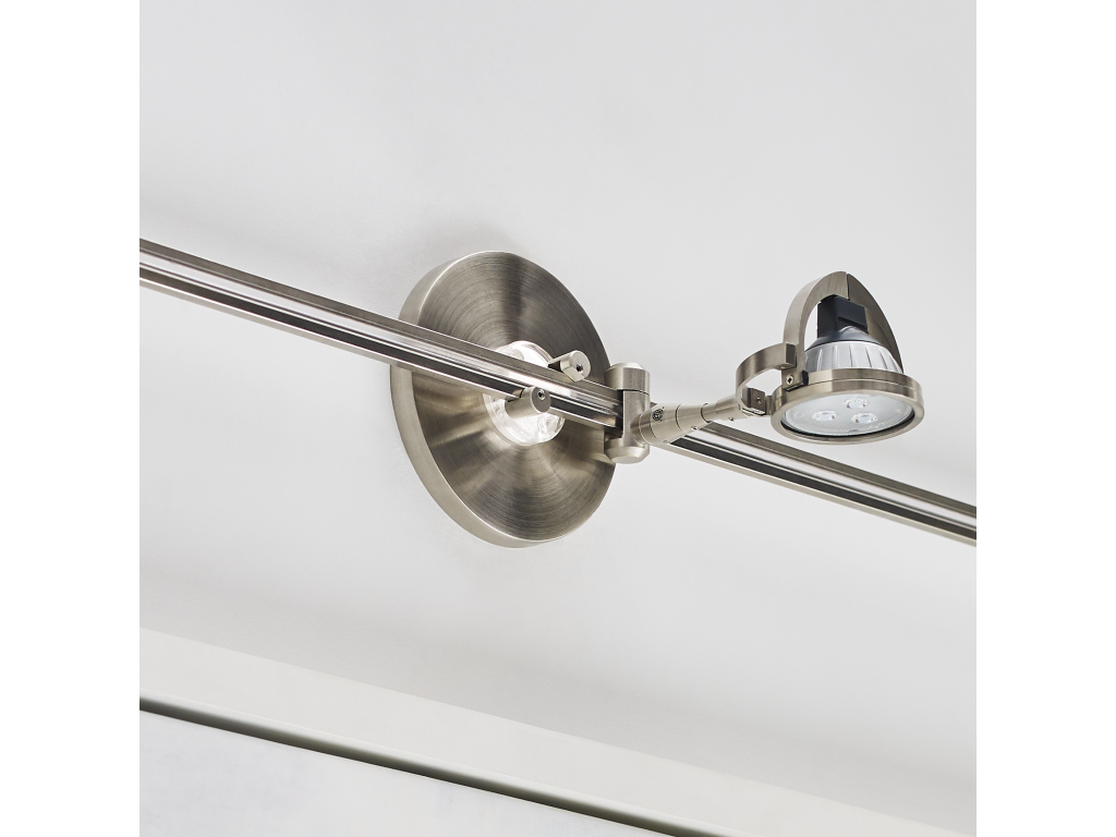 Wall MonoRail 4" Round Power Feed Canopy Single-Feed - image 2