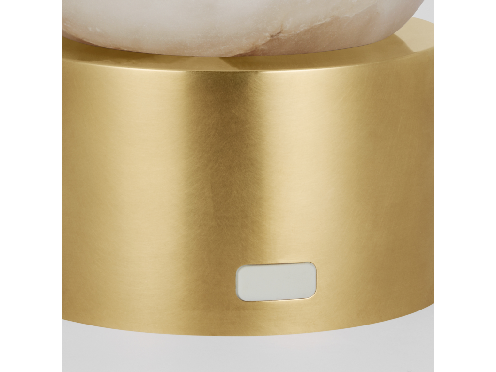 Mina Alabaster Accent Rechargeable Table Lamp - image 6