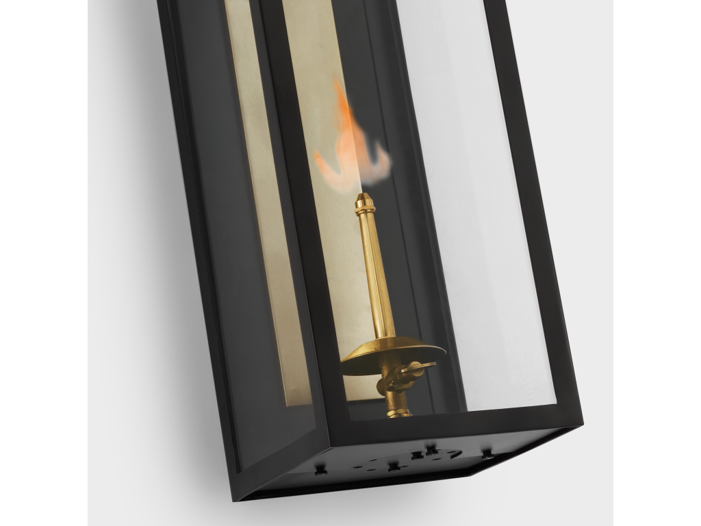 Fresno Large 3/4 Gas Wall Lantern - image 1