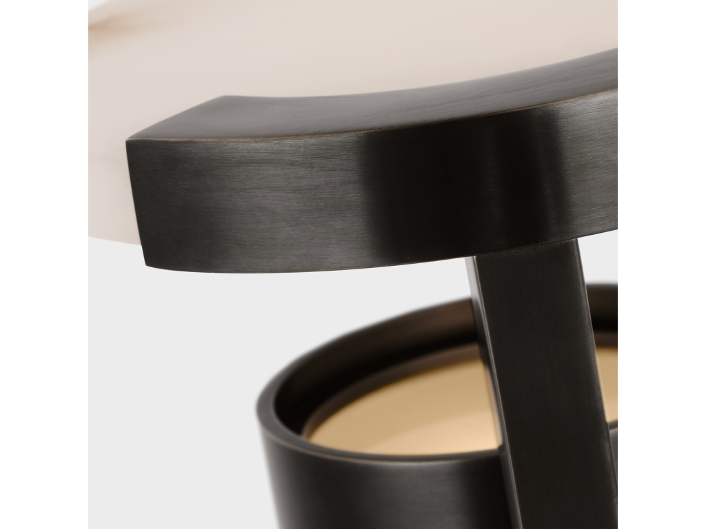 Melange 9" Rechargeable Floating Disc Accent Lamp - image 3