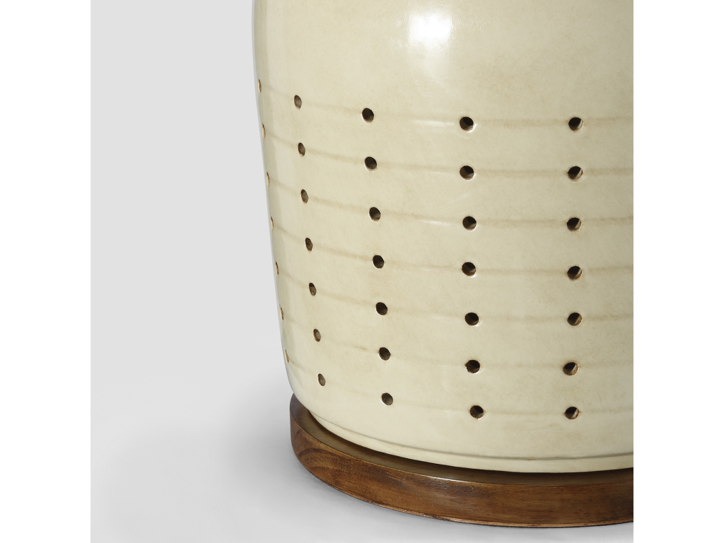 Halifax 28" Cordless Pierced Ceramic Table Lamp - image 3