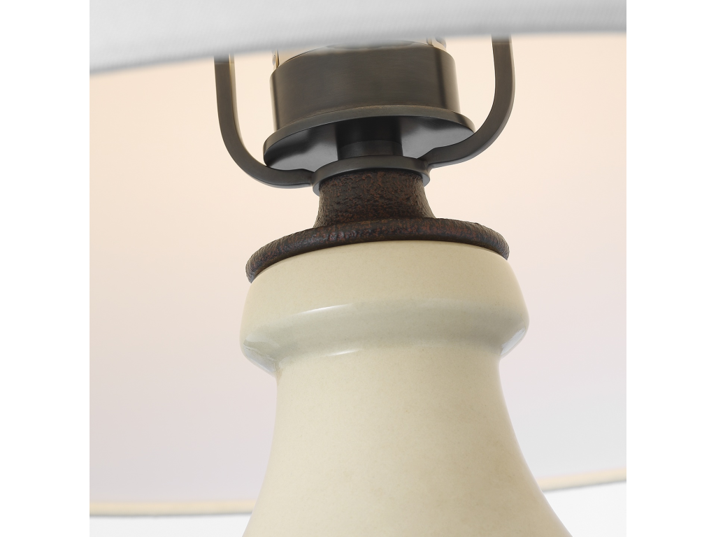 Halifax 28" Cordless Pierced Ceramic Table Lamp - image 1
