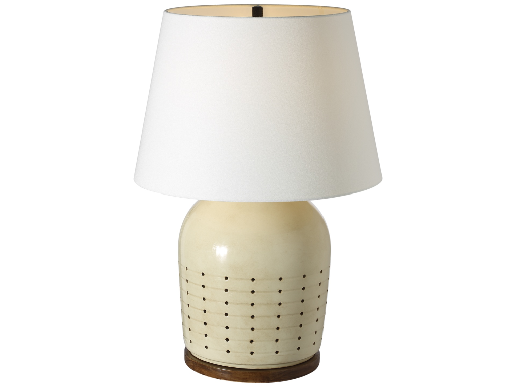 Halifax 28" Cordless Pierced Ceramic Table Lamp - image 2