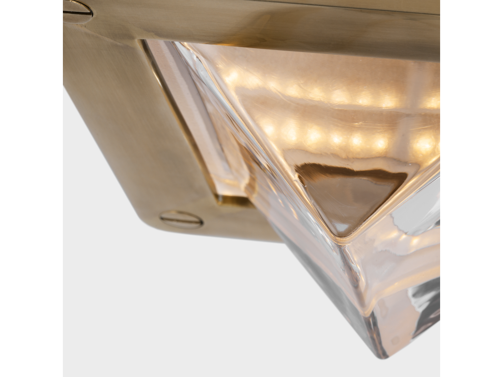 Rolland 5" Solitaire Flush Mount - image 1