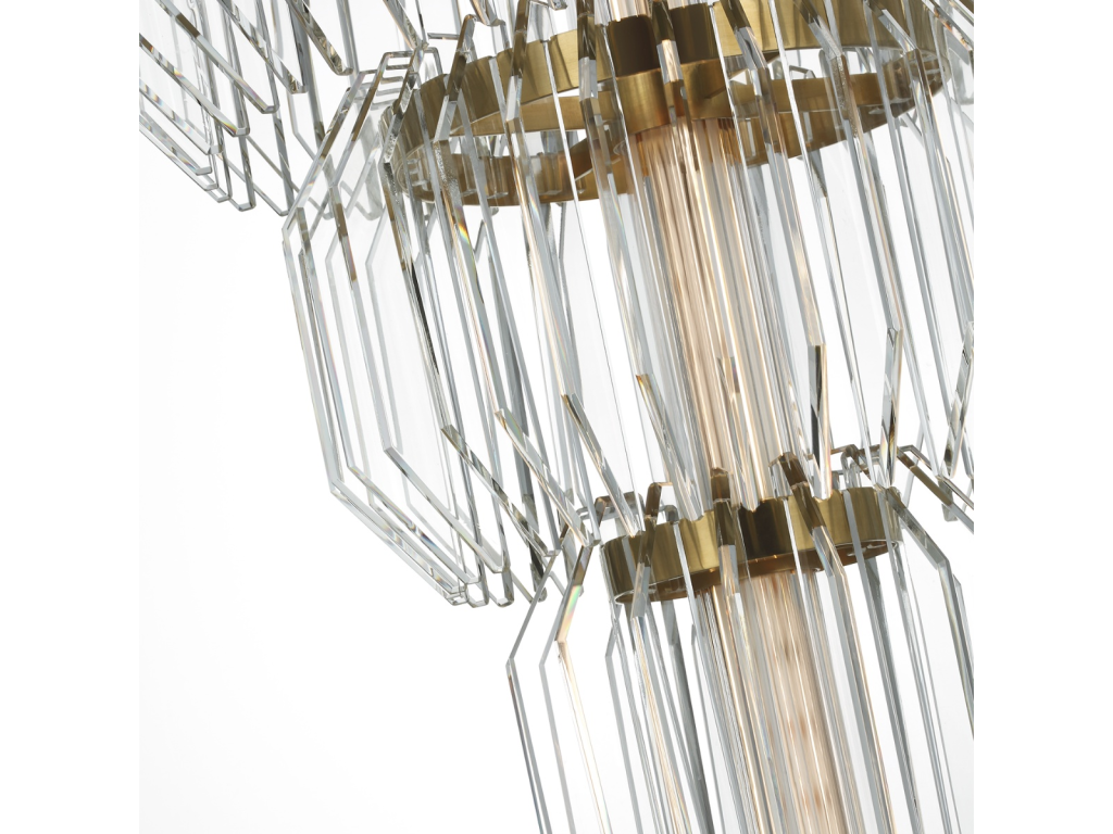Killarney 19" Layered Entry Chandelier - image 3