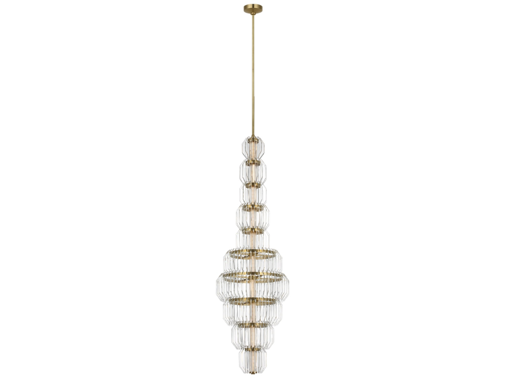 Killarney 19" Layered Entry Chandelier - image 2