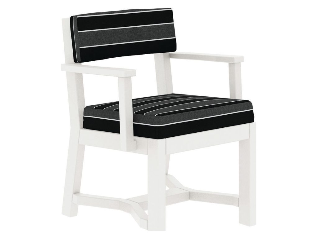 Amish Furniture of NE Bellaire Dining Chair Captain’s Accent Chair, alternate view 3