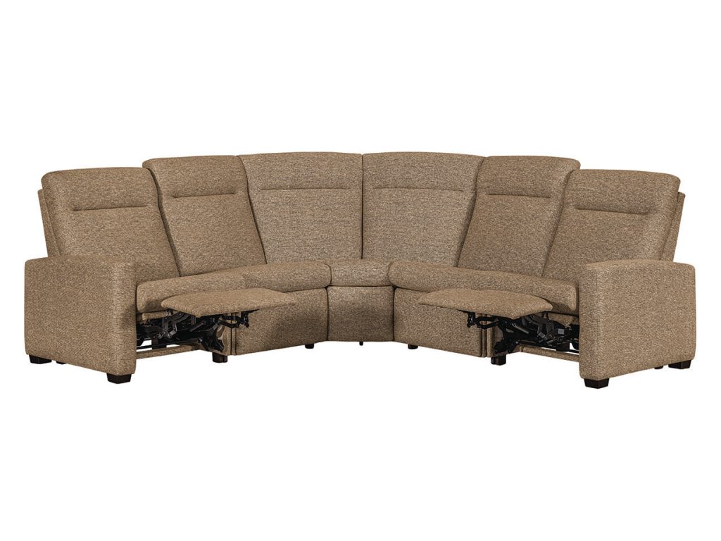 Harmony Wallhugger 5 Piece Sectional Modular Sectional, alternate view 1