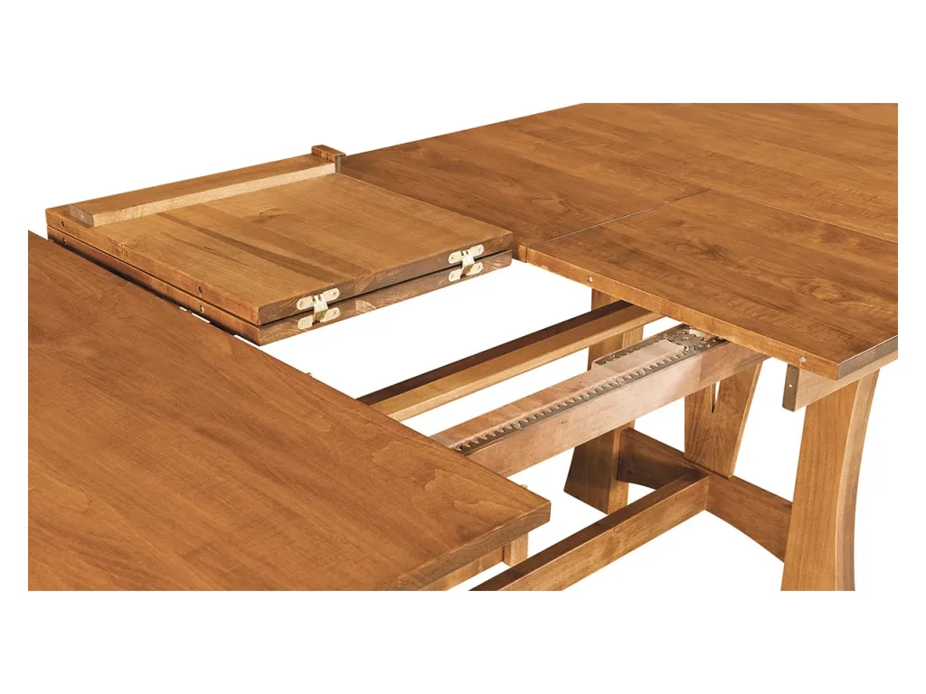 Amish Furniture of NE Carlin Leg Table, alternate view 2