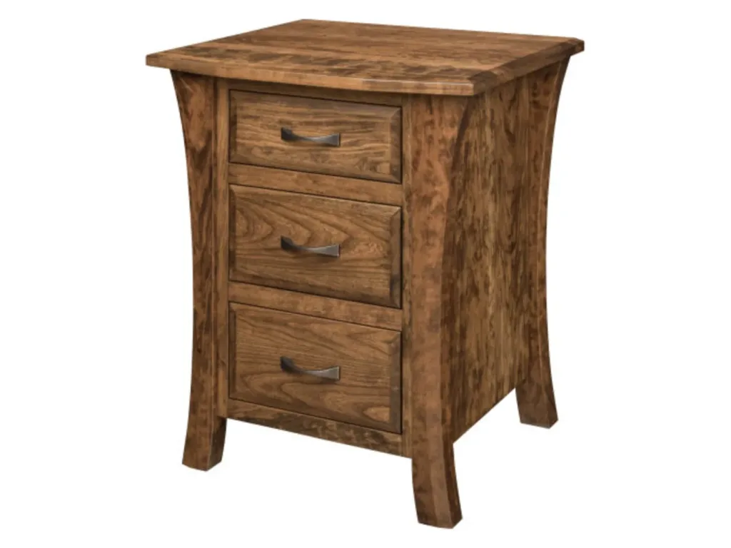 Amish Furniture of NE Ensenada 3 Drawer Nightstand, primary thumbnail