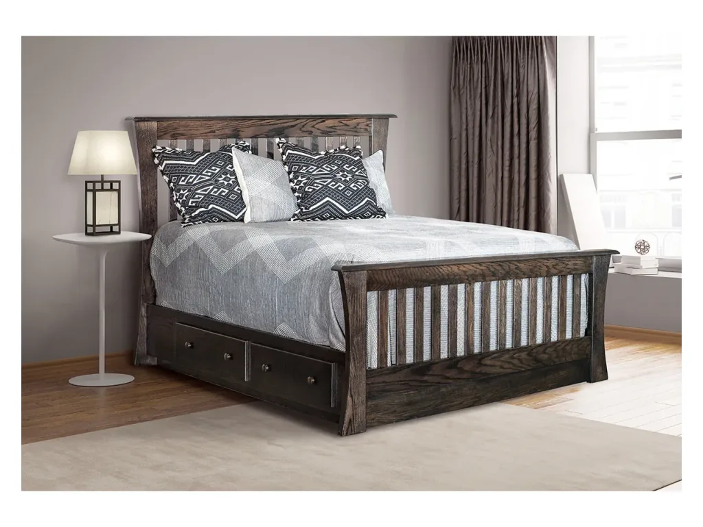 Amish Furniture of NE Platform Bed, alternate view 2