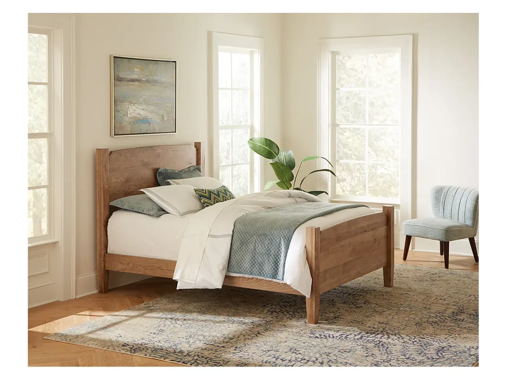 Imperial Bed With Short Posts Panel/Wall Bed, alternate view 3