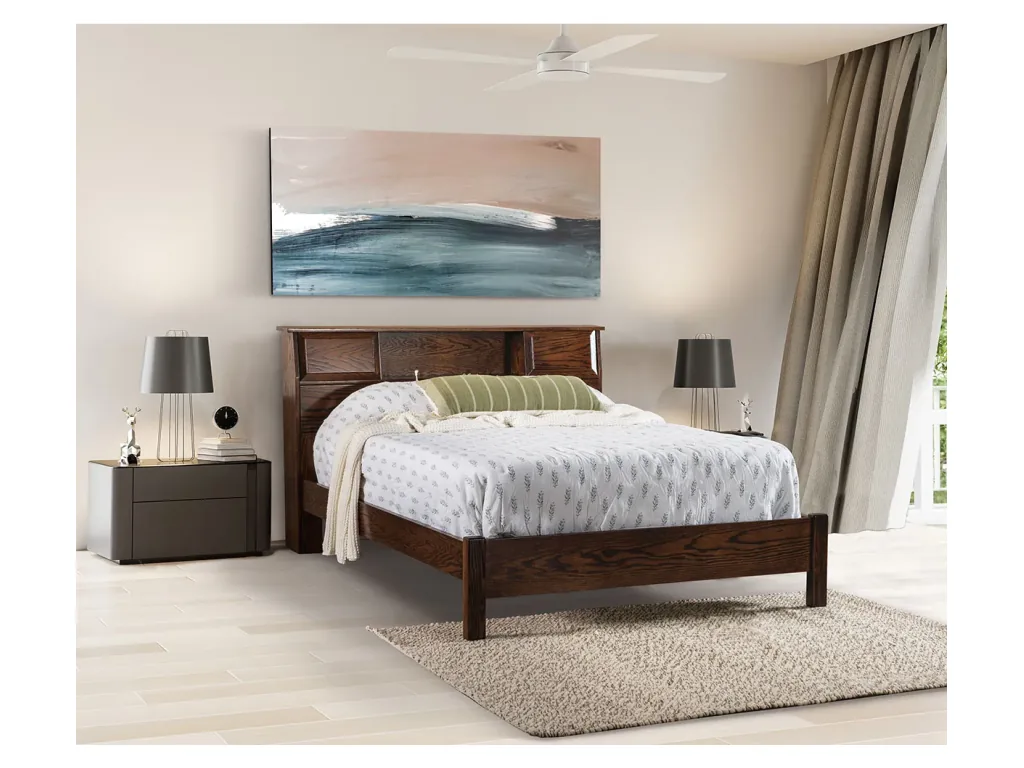 Bookcase Headboard Footboard, alternate view 2