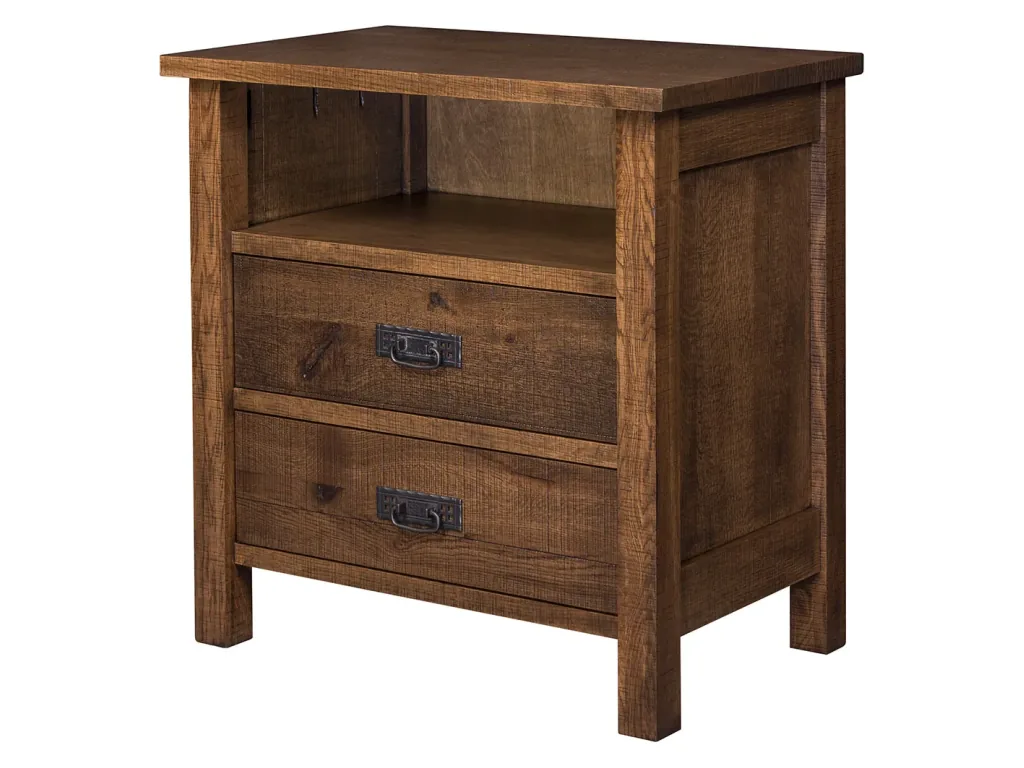 Amish Furniture of NE Regent 2 Drawer Nightstand, primary thumbnail