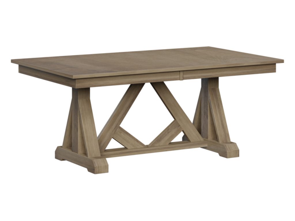 Amish Furniture of NE Bailey Trestle Table, primary thumbnail