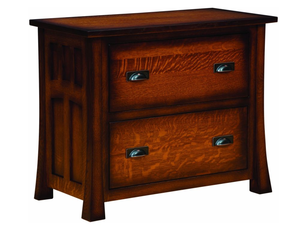 Amish Furniture of NE Bridgefort Mission Lateral File Cabinet File/Storage Cabinet, primary thumbnail