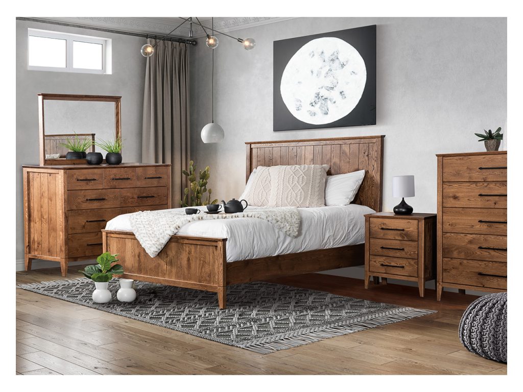 Amish Furniture of NE Brinkly 1 Drawer Nightstand, alternate view 4