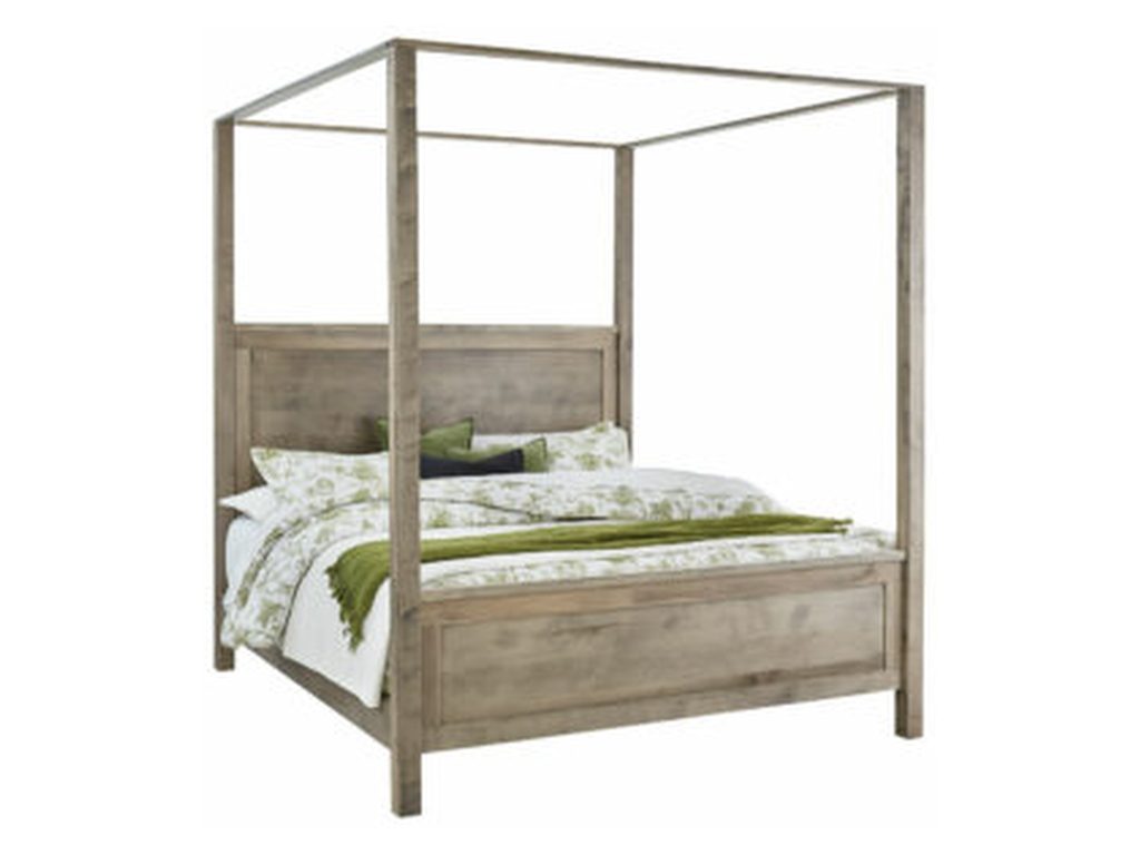 Amish Furniture of NE Durham Bed with Canopy Posts Panel/Wall Bed, primary thumbnail