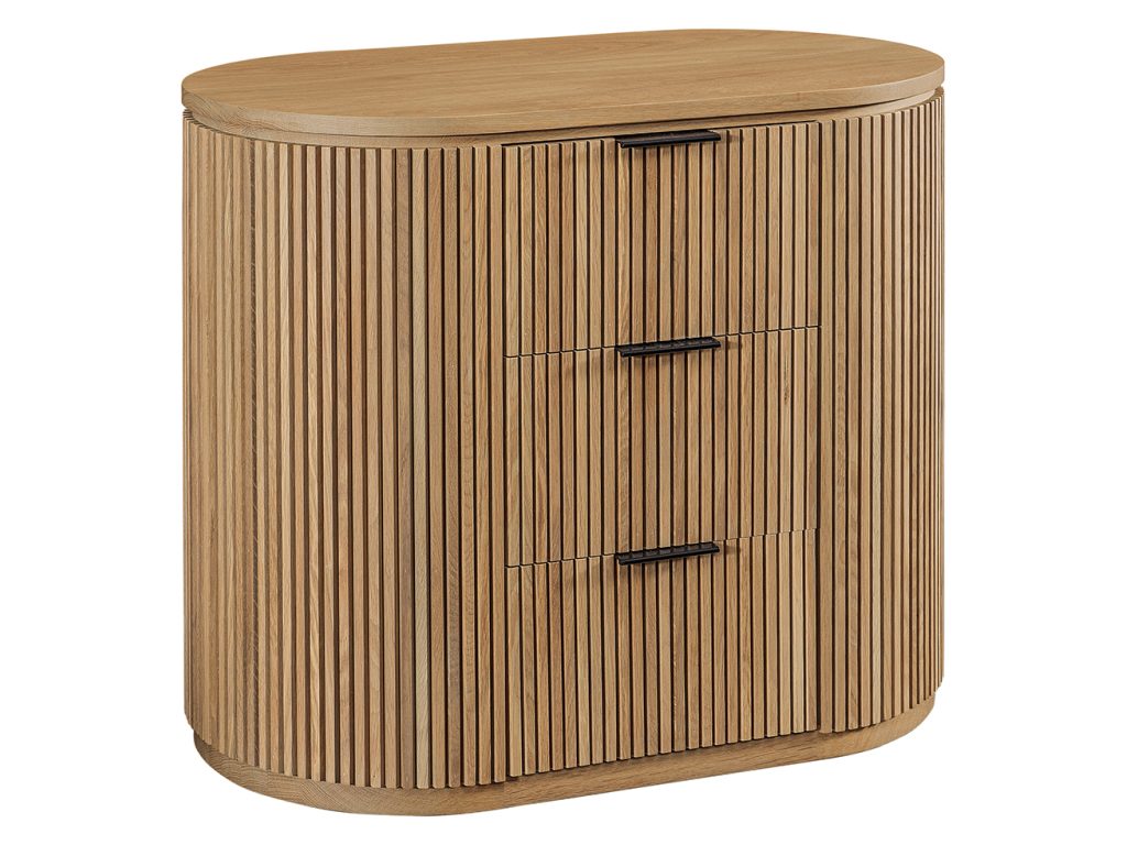 Amish Furniture of NE Harper 3 Drawer Nightstand, primary thumbnail