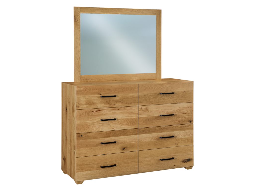 Amish Furniture of NE Arcadia 8 Drawer Dresser Mirror, primary thumbnail