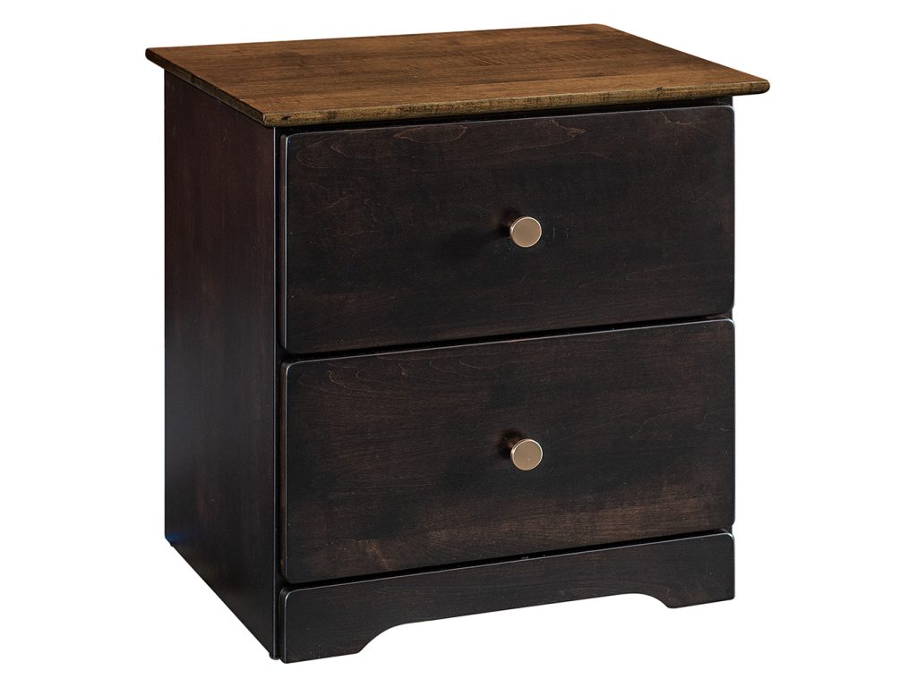 Amish Furniture of NE Harlow 2 Drawer Nightstand, primary thumbnail