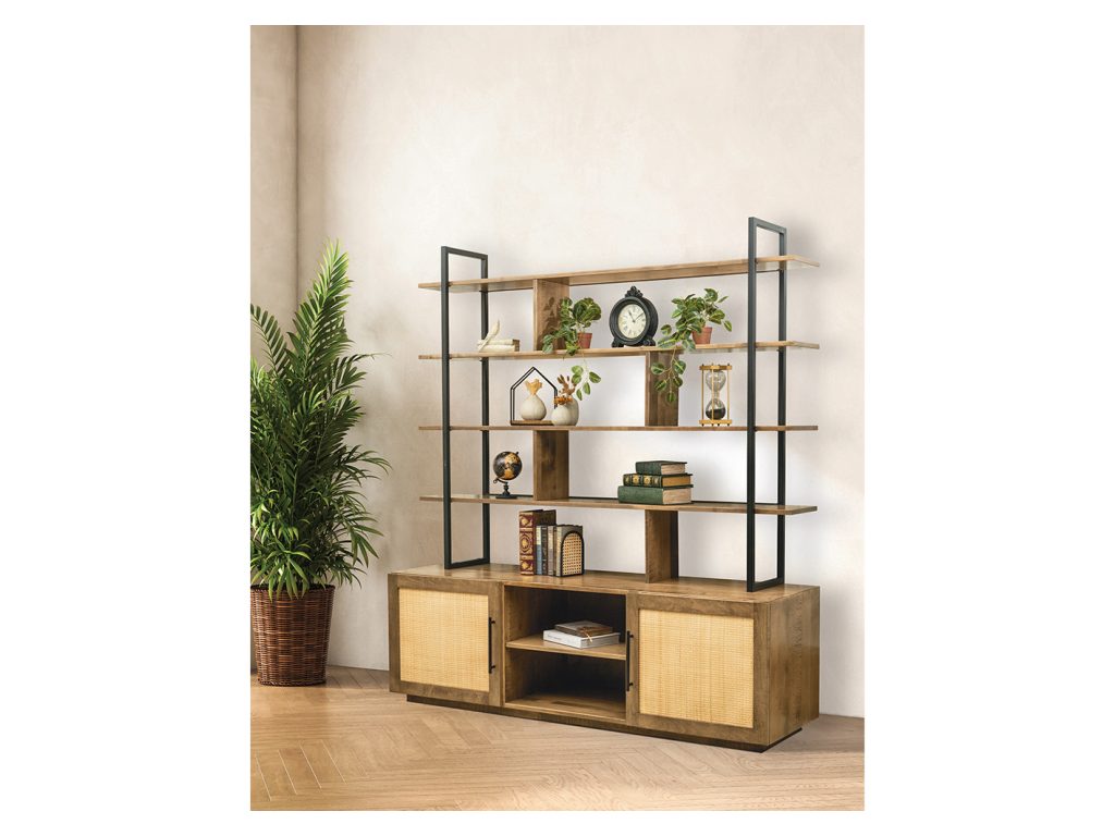 Elwood Bookcase – 48″ Etagere, alternate view 3
