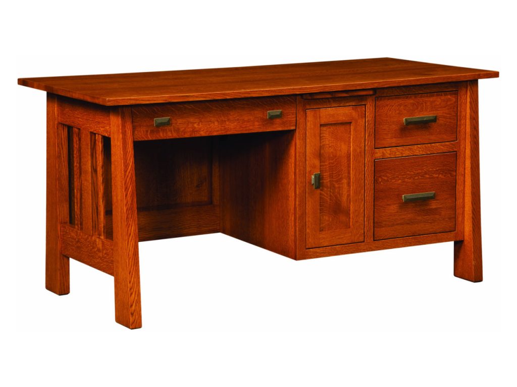 Amish Furniture of NE Freemont Mission Computer Desk, primary thumbnail