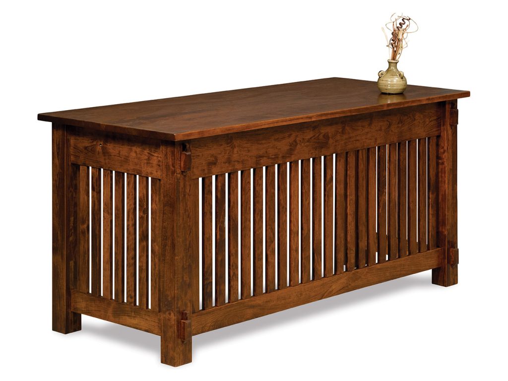 Amish Furniture of NE Craftsman Writer’s Desk Writing Desk, alternate view 1