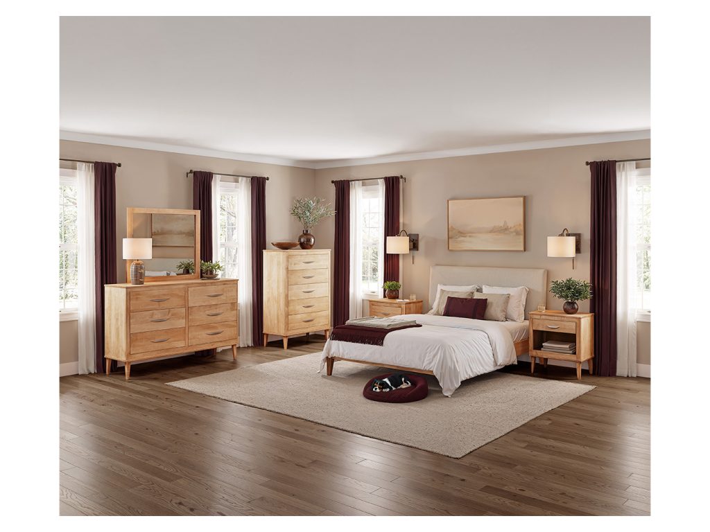 Amish Furniture of NE Florence Platform Bed, alternate view 3