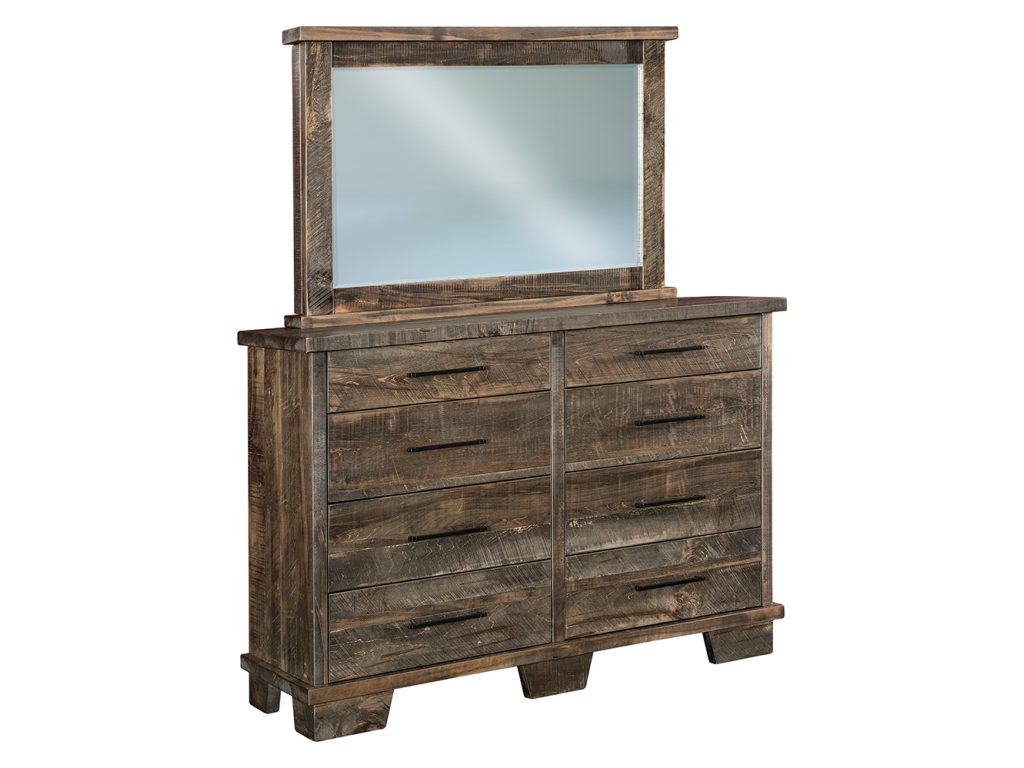 Amish Furniture of NE Glendale 8 Drawer Dresser Mirror, primary thumbnail