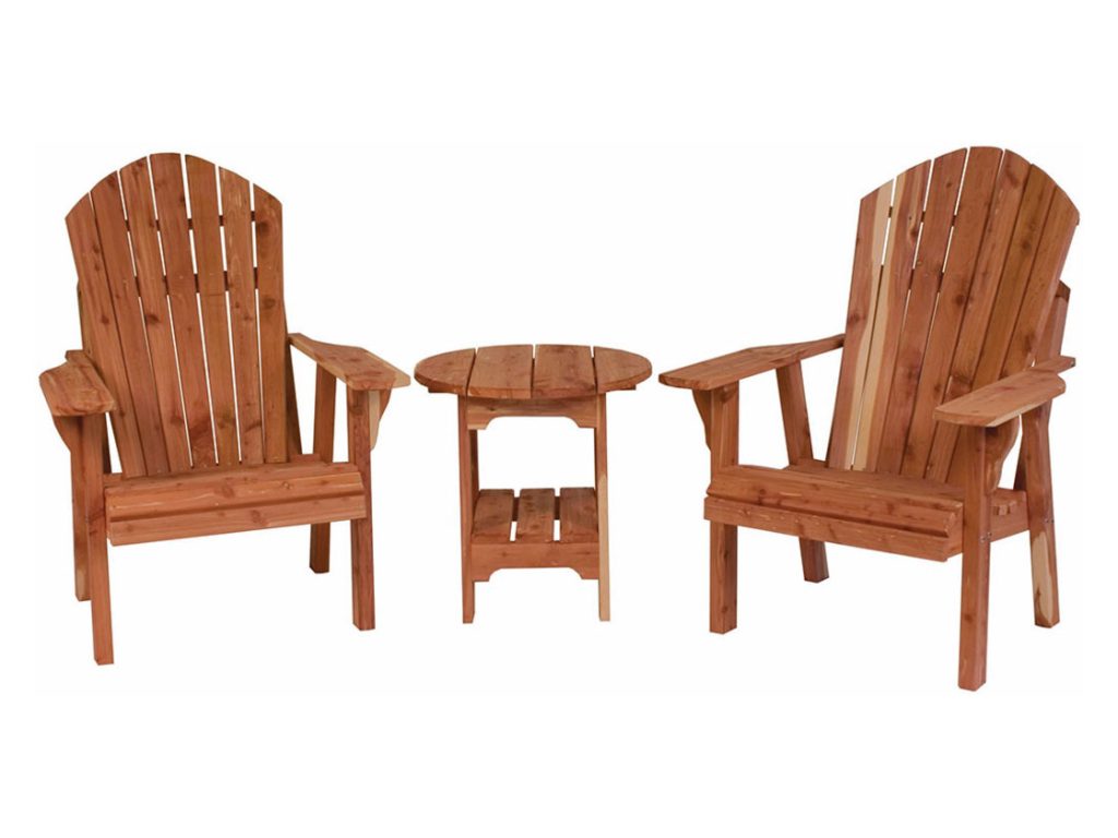 Amish Furniture of NE New Style Adirondack Chair Accessory, alternate view 1