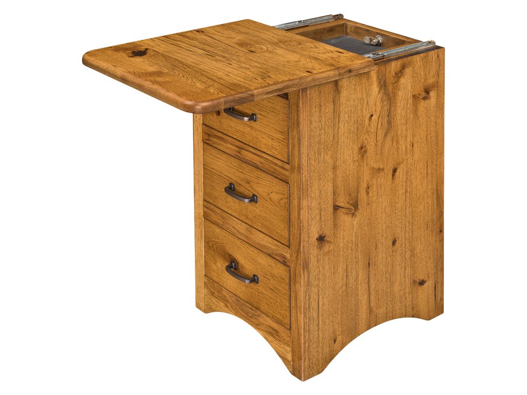 Hudson Nightstand Bedside Table, alternate view 1