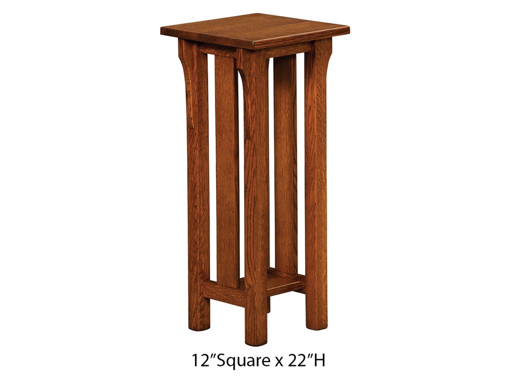 Amish Furniture of NE Elliot Mission Plant Stand, alternate view 2