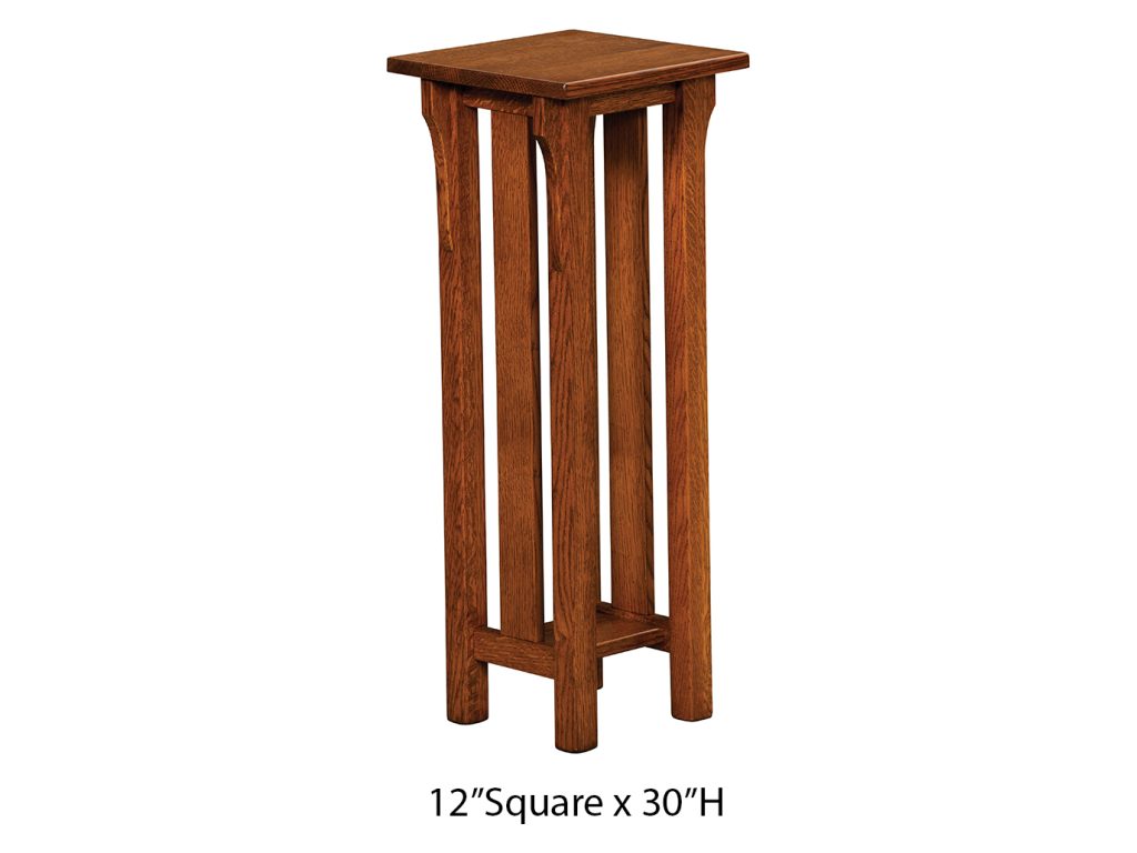 Amish Furniture of NE Elliot Mission Plant Stand, alternate view 3