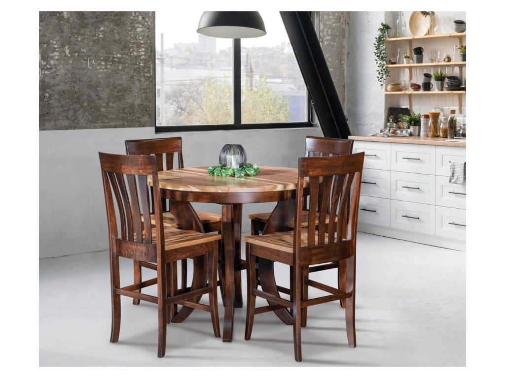 Jessica Pedestal Table, alternate view 1
